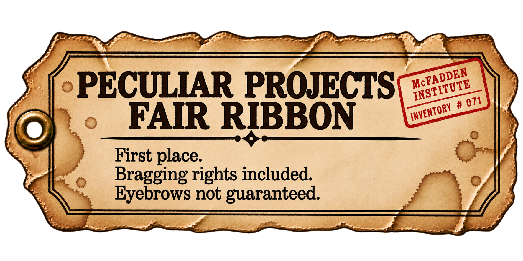 Peculiar Projects Fair description